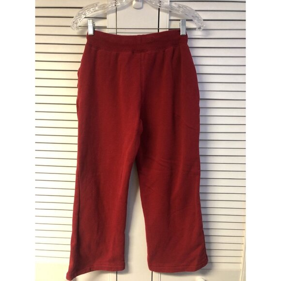 Gap Size 10 Red Wide Leg Bottom Sweats - Picture 6 of 6